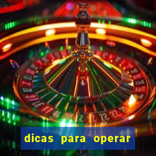 dicas para operar na iq option